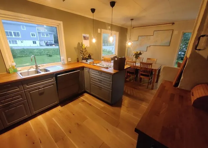 Large House In The Middle Of Lofoten 别墅 Vestvagoy